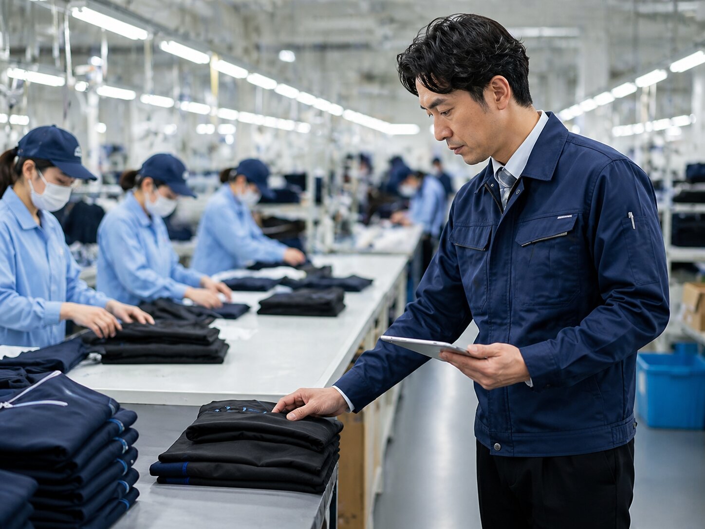 迅速な対応と生産管理